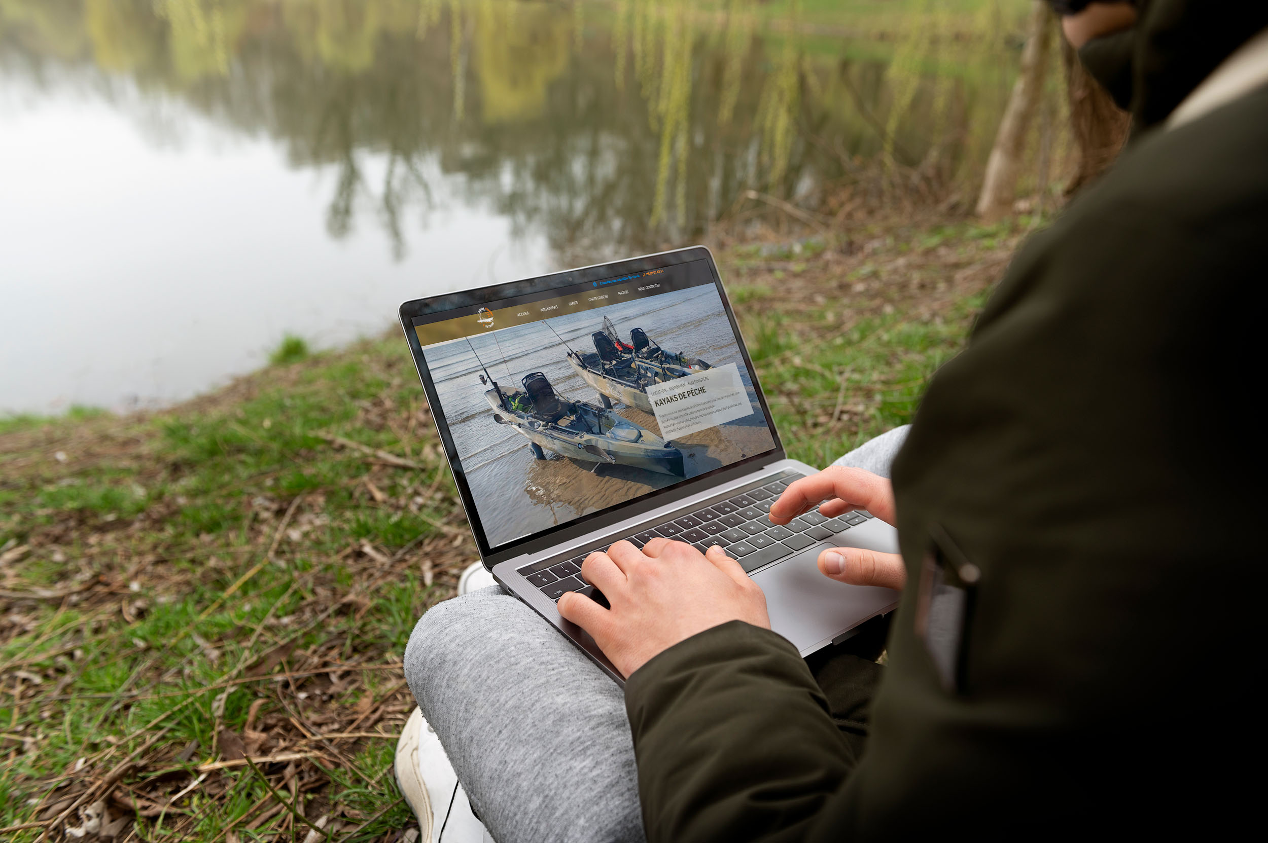Site web de Kayak Fishing & Outdoor