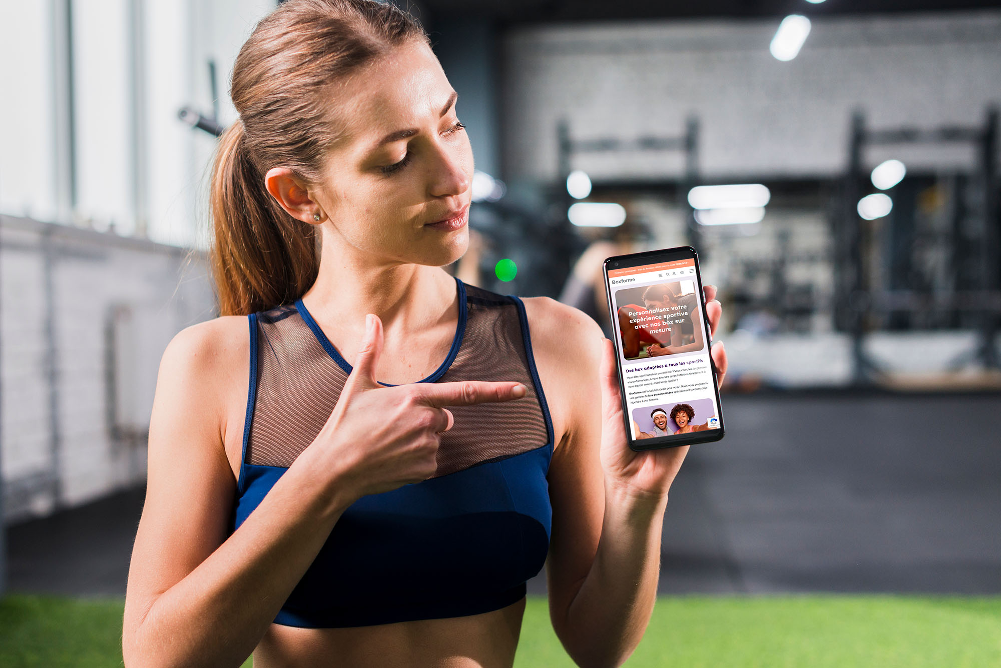 Création d'une boutique en ligne pour des box sportives